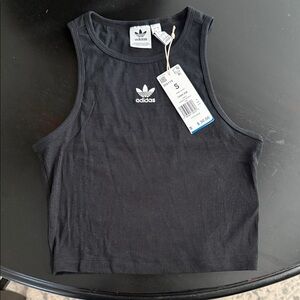 Adidas Charcoal Sleeveless Top